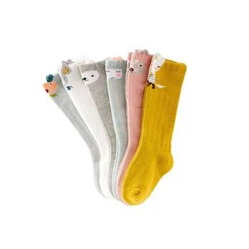 

New cartoon autumn and winter 0-3 months boy and girl baby stockings