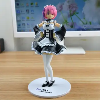 

Anime Re: Zero Kara Hajimeru Isekai Seikatsu Ram / Rem Maid Ver. PVC Action Figure Collectible Model Toy 20cm KT3306