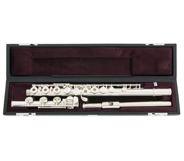 

Brand New FLUTE 17 Holes Open Key- FL 677H STERLING w/AM Head Joint - Ships FREE WRLDWDE
