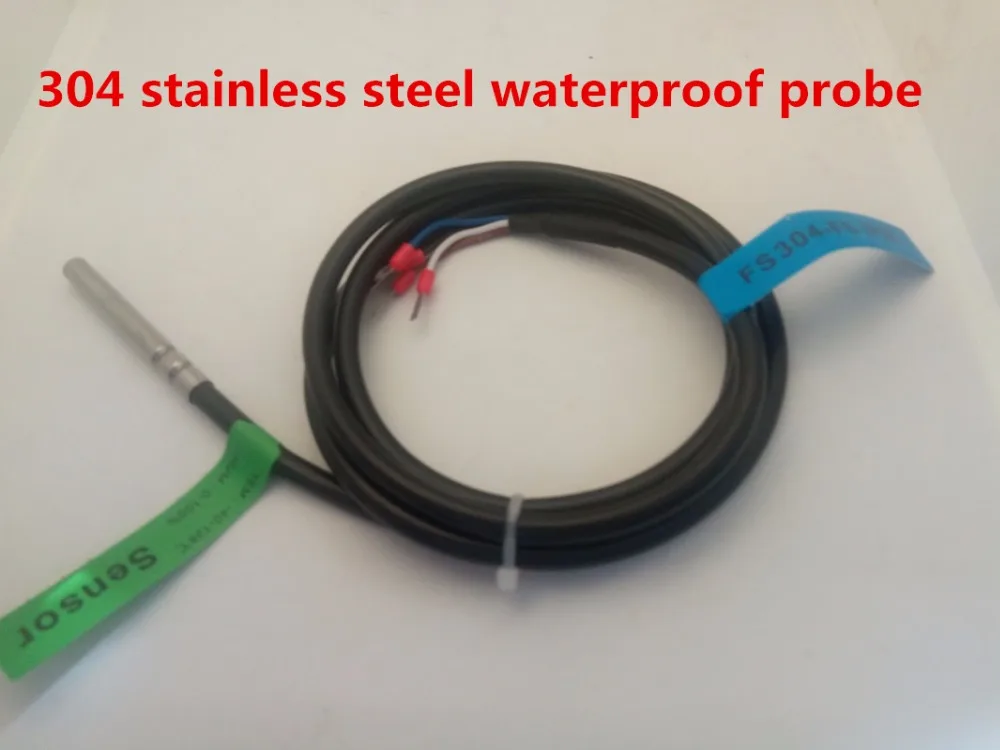 

304 stainless steel waterproof probe can use in Highly corrosive environment Acid temperature and humidity for FS304-F6-SHT20