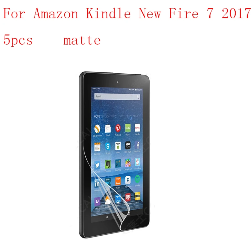 Anti glare LCD clear Screen Protector Protective Film For Amazon Kindle