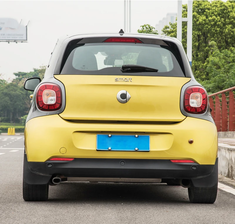 4 шт Стиль автомобиля брызговик s для смарт 451 453 Smart Fortwo ForFour брызговики брызговик передние и задние брызговики крыло Acc