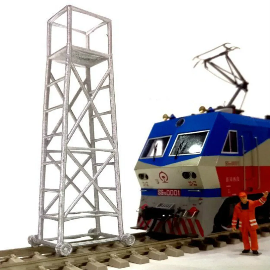 architecture ho train layout model building (4)