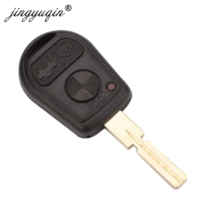 E38 740ilbmw E36 E46 E38 E39 E31 E32 E34 3-button Key Fob Shell - Abs &  Metal Case