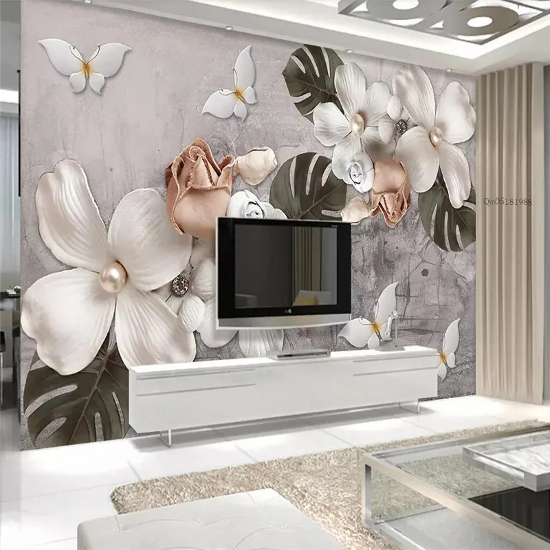 Professionally made murals on the background of creative jewelry walls. Factory wholesale wallpaper mural custom photo wall Professionally made murals on the background of creative jewelry walls. Factory wholesale wallpaper mural custom photo wall