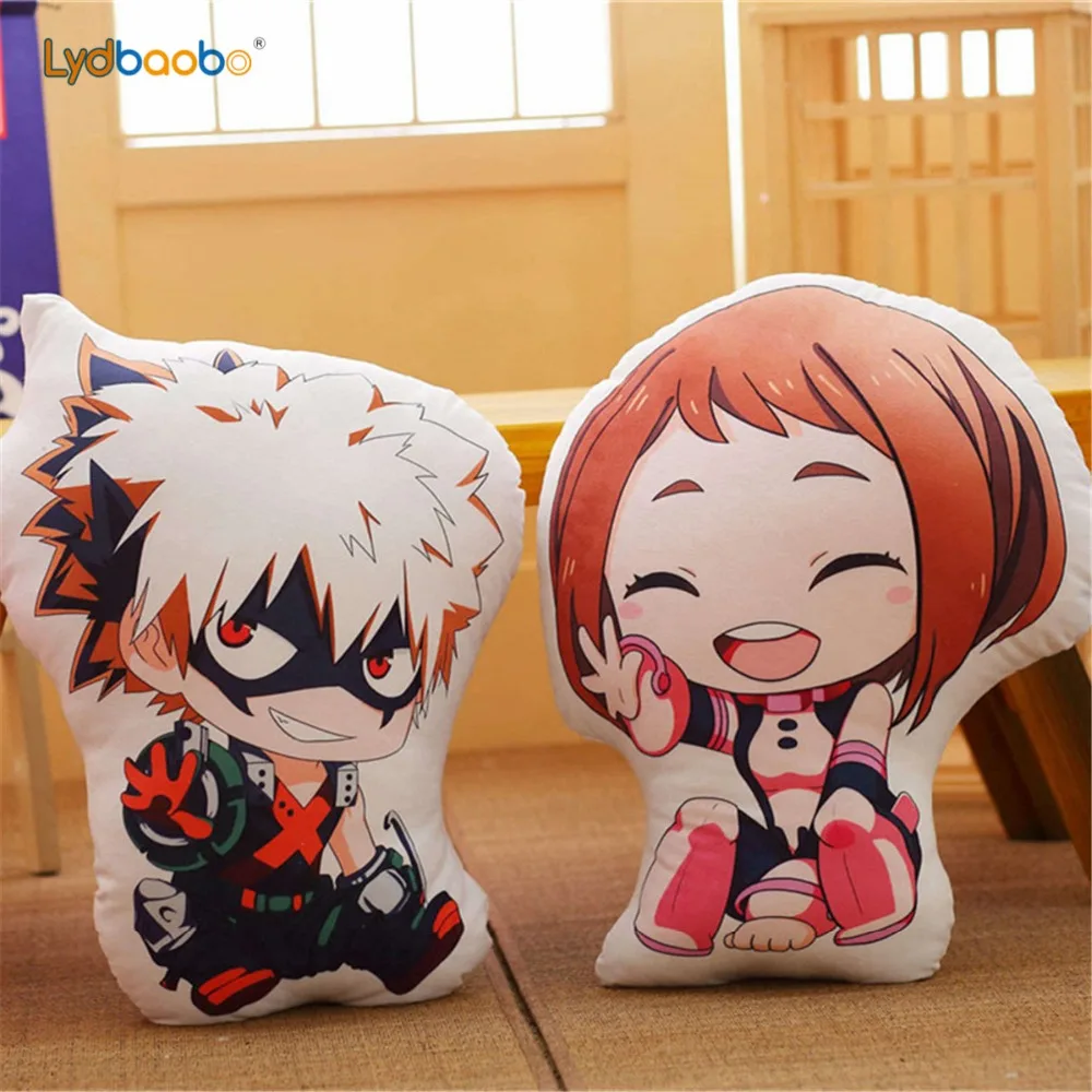 

Куклы-подушки My Hero Academia, мягкие, в стиле аниме, Boku Yoh, Asakura Katsuki, Bakugo, Shoto, Toooroki