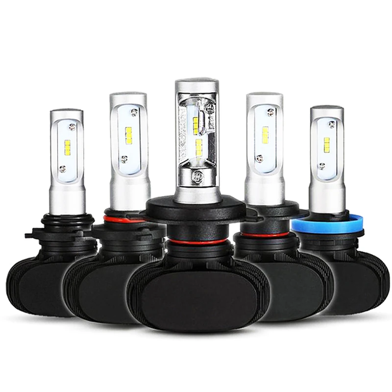 

1PC Car motorcycle LED light H1 H3 H7 9005 9006 COB Car Headlight Bulbs Hi-Lo Beam 3800LM Auto Headlamp Fog Light Bulb DC12v