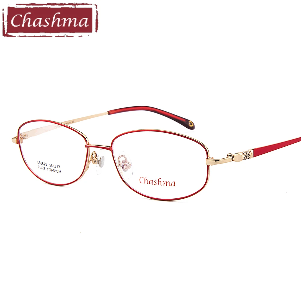 

14 g Prescription Glasses Women Pure Titanium Frame Lentes Opticos Gafas Quality Titanium Frames Super Light