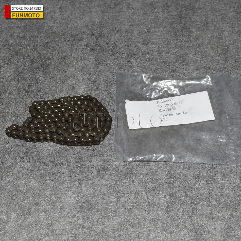 

TIMING CHAIN OF JS250 ENGINE OR JIANSHE 250 ATV ENGINE CHAIN