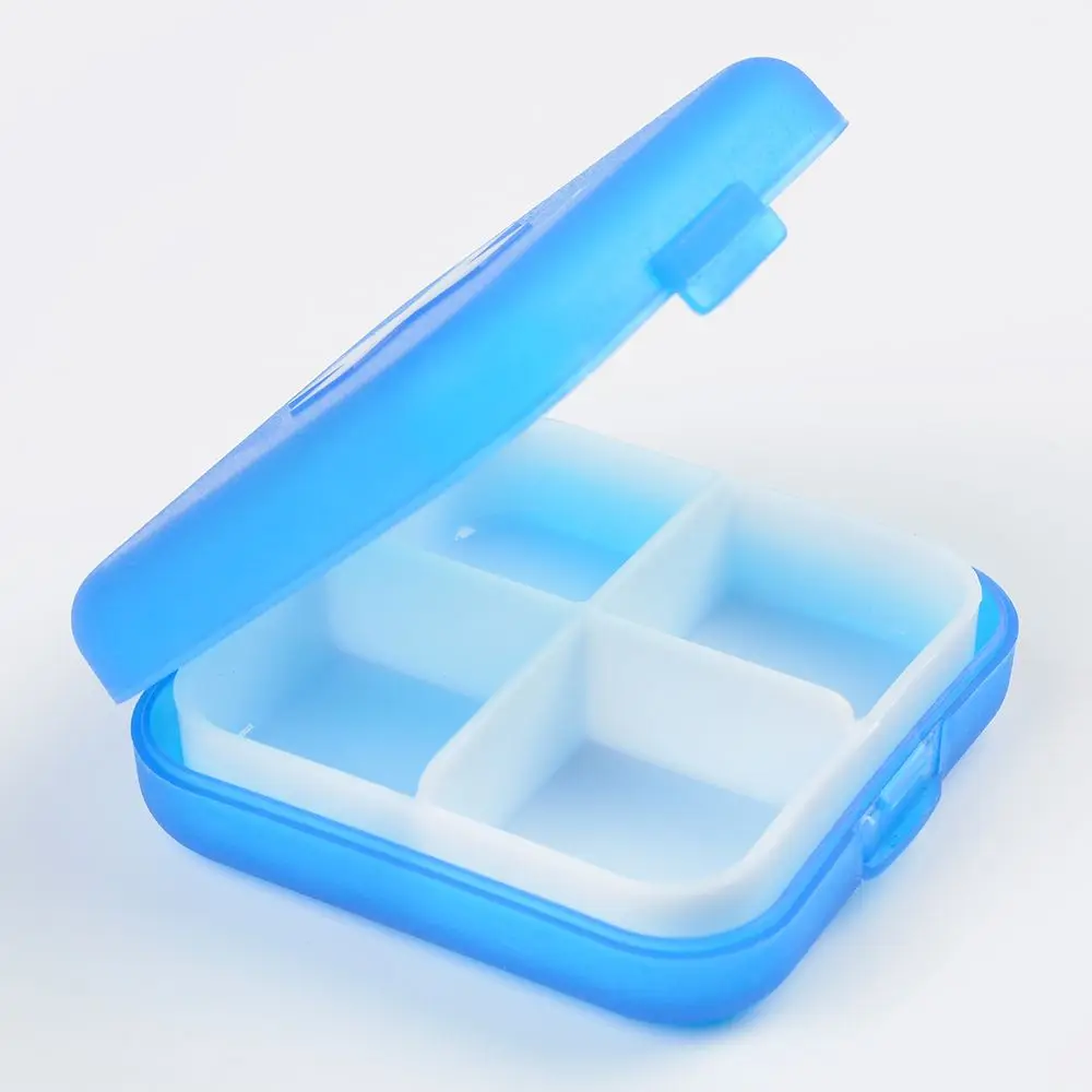 

2020 Brand New Cute Mini 6 Slots Portable Medical Pill Box Drug Medicine Case Travel Portable Bottle