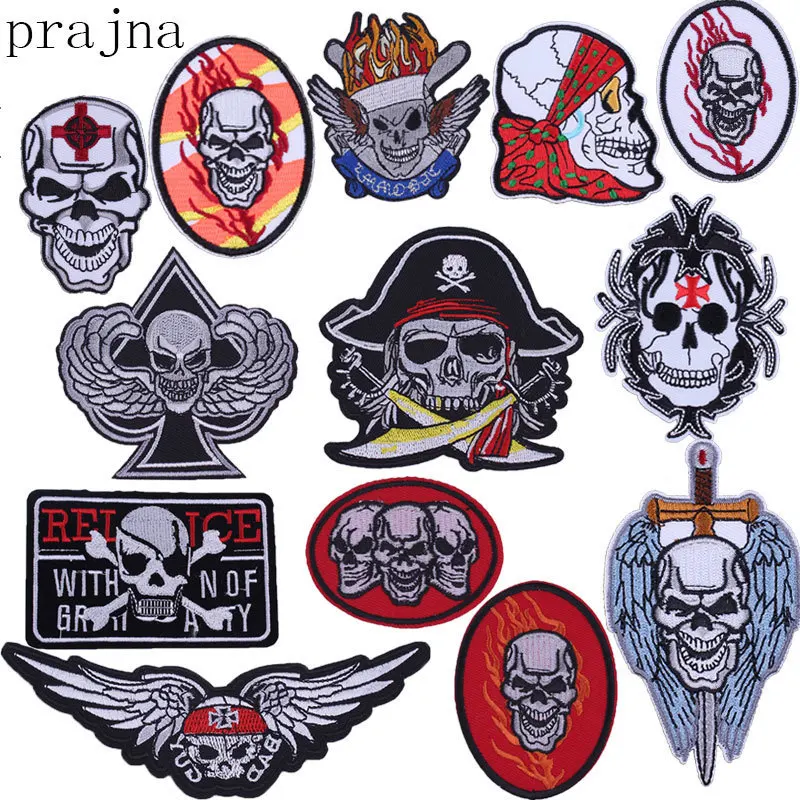 

Prajna Stalker Riverdale Patch Stranger Things Ironable Embroidered Free Biker Patches For Clothes Sewing Indian Wings Patch DIY