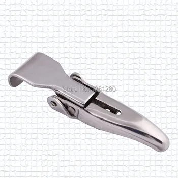 

free shipping metal hasp Sa Kesi buckle 304 stainless steel clasp incubator hardware lock toolbox combinationbox air box clasp
