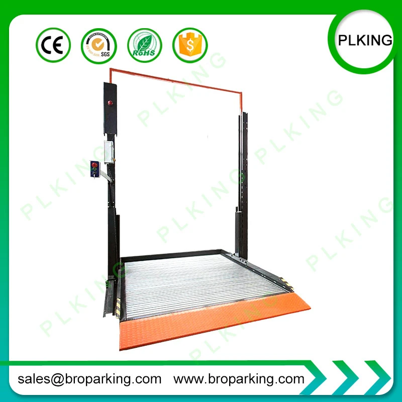 Hydraulic Electric Control System In Ground 2 Post Lift |