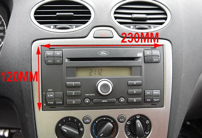 Android 9.0 Quad Core CAR DVD GPS Player For FORD FOCUS FIESTA TRANSIT FUSION CONNECT KUGA C-MAX S-MAX Multimedia Stereo Radio