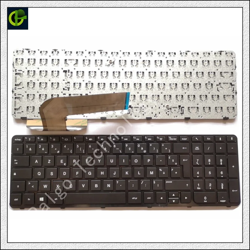 Французская клавиатура с раскладкой Azerty для струйного принтера HP Pavilion 15-n001sr 15-n002sr