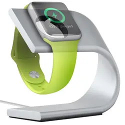 Зарядное устройство из алюминиевого сплава подставка зарядная док-станция держатель для Apple Watch i Watch 4 3 2 1 кронштейн Смарт-часы аксессуары