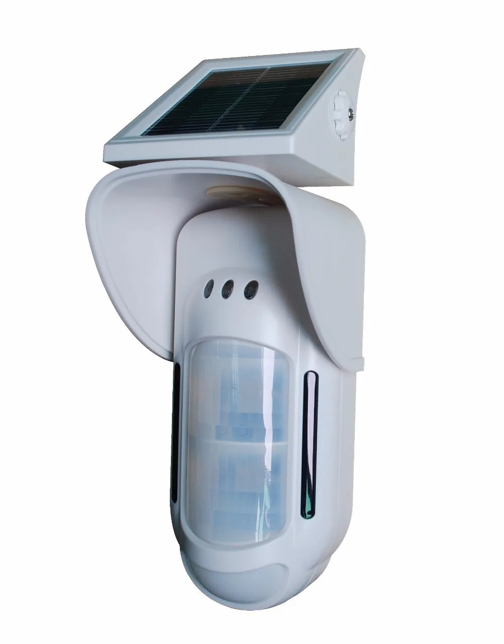 868Mhz Wireless Outdoor solar PIR motion sensor Outdoor Perimeter font b Alarm b font Pet immunity