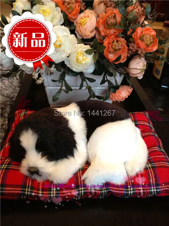 Simulation Sleeping Dogs New Year gift Germany edge animal husbandry dog children s font b toys
