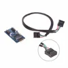 PC Case Internal 9 Pin USB 2.0 To Dual 9 Pin PCB Double Chipset Enhanced Cable ► Photo 3/6