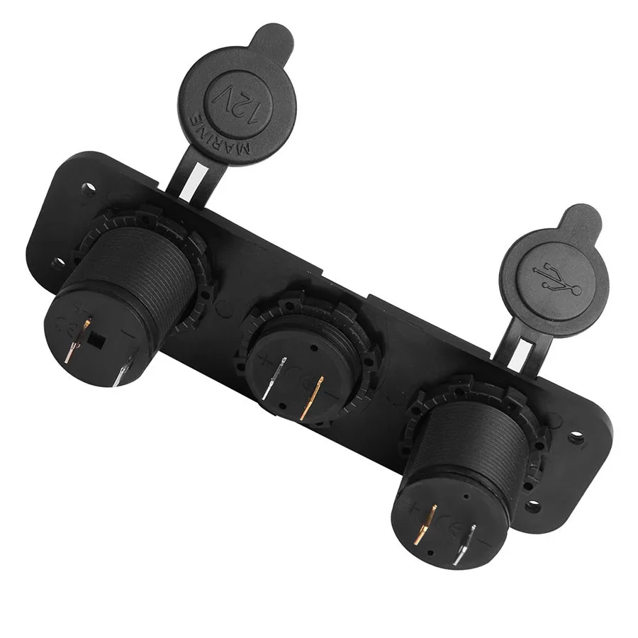 Двойное USB Автомобильное зарядное устройство розетка для автомобильного