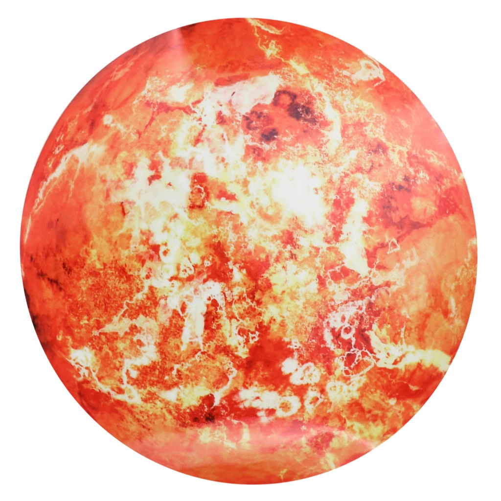 Moon Glow in the Dark Wall or Ceiling Stickers – 3D Full Moon Decor for Kids Room & Living Room