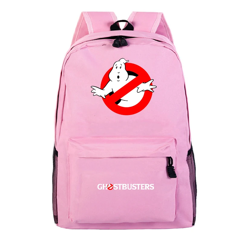 Ghostbuster школьный рюкзак для учеников, мальчиков и девочек, популярный школьный рюкзак с рисунком, красивый рюкзак для подростков