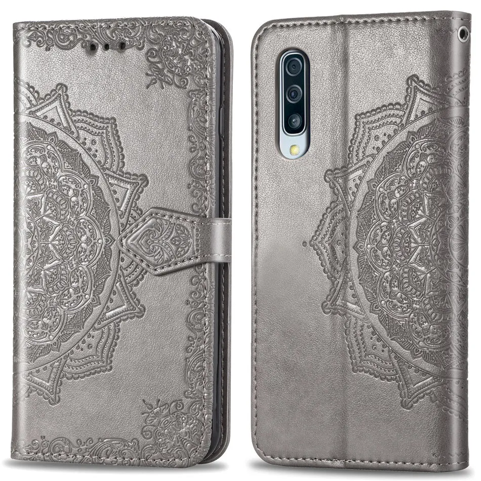 

Retro Cases For Samsung Galaxy A10 A30 A40 A50 A70 S10E S10 S9 S8 S7 A6 A7 A8 A9 J4 J6 Plus 2018 Embossing Mandala Cover DP05Z