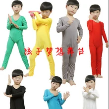 Разноцветный Детский комбинезон для занятий гимнастикой, гимнастический костюм для девочек, балетный костюм для танцев, Детская гимнастическая одежда для балета