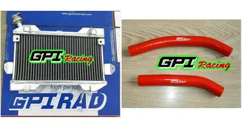 

GPI aluminum racing Radiator AND RED HOSE for FOR SUZUKI LTR450 LTR 450 LT450R 06-09 07 08 2006 2007 2008 NEW