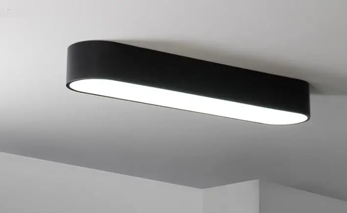 

LED ceiling lamps office lamp light adjustable rectangular living room lamps simple engineering lampModern office lighting BG21