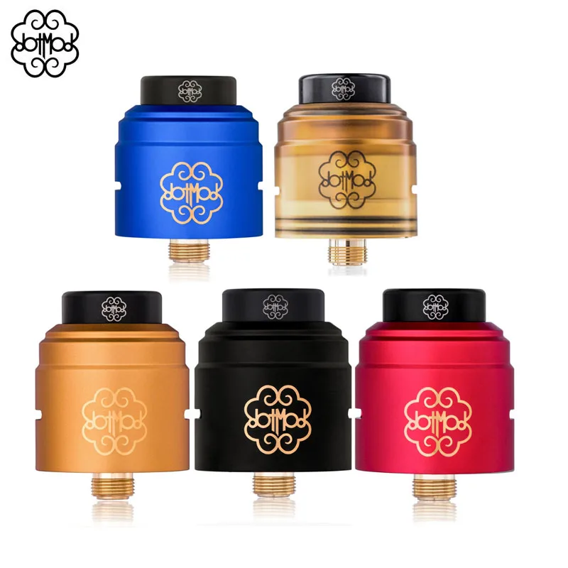 dotRDA 24 мм V1.5 RDA Dotmod RDA позолоченный атомайзер для электронных сигарет 510 резьба