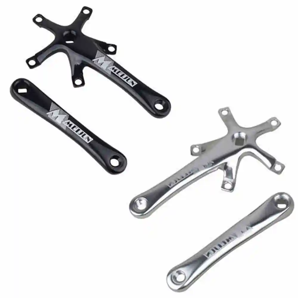 Road Bike BMX Floding Bike Crank Modified Single Disc Cairica Tooth Wheel Crankset Leg Left and 