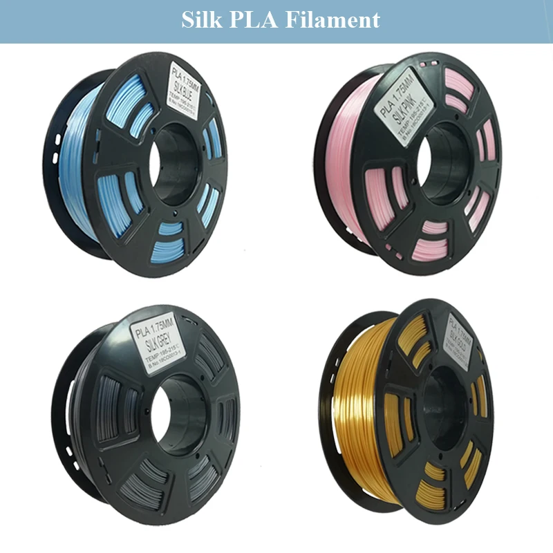 

3D Printer Silk PLA Material Filament TPU Marble Nylon Carbon Fiber Filament PETG 1kg/Roll 1.75mm for 3D pen Plastic Materials