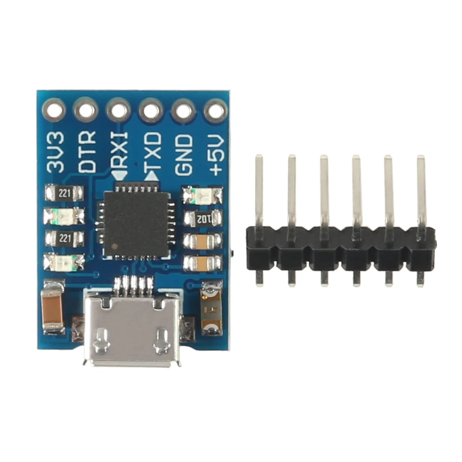 Aokin CP2102 MICRO USB для UART TTL модуль 6Pin последовательный преобразователь STC Замена FT232