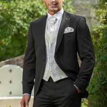 Распродажа, темно-серые свадебные костюмы, мужские костюмы, мужские смокинги для жениха, мужские тонкие костюмы с брюками, куртка+ штаны+ галстук