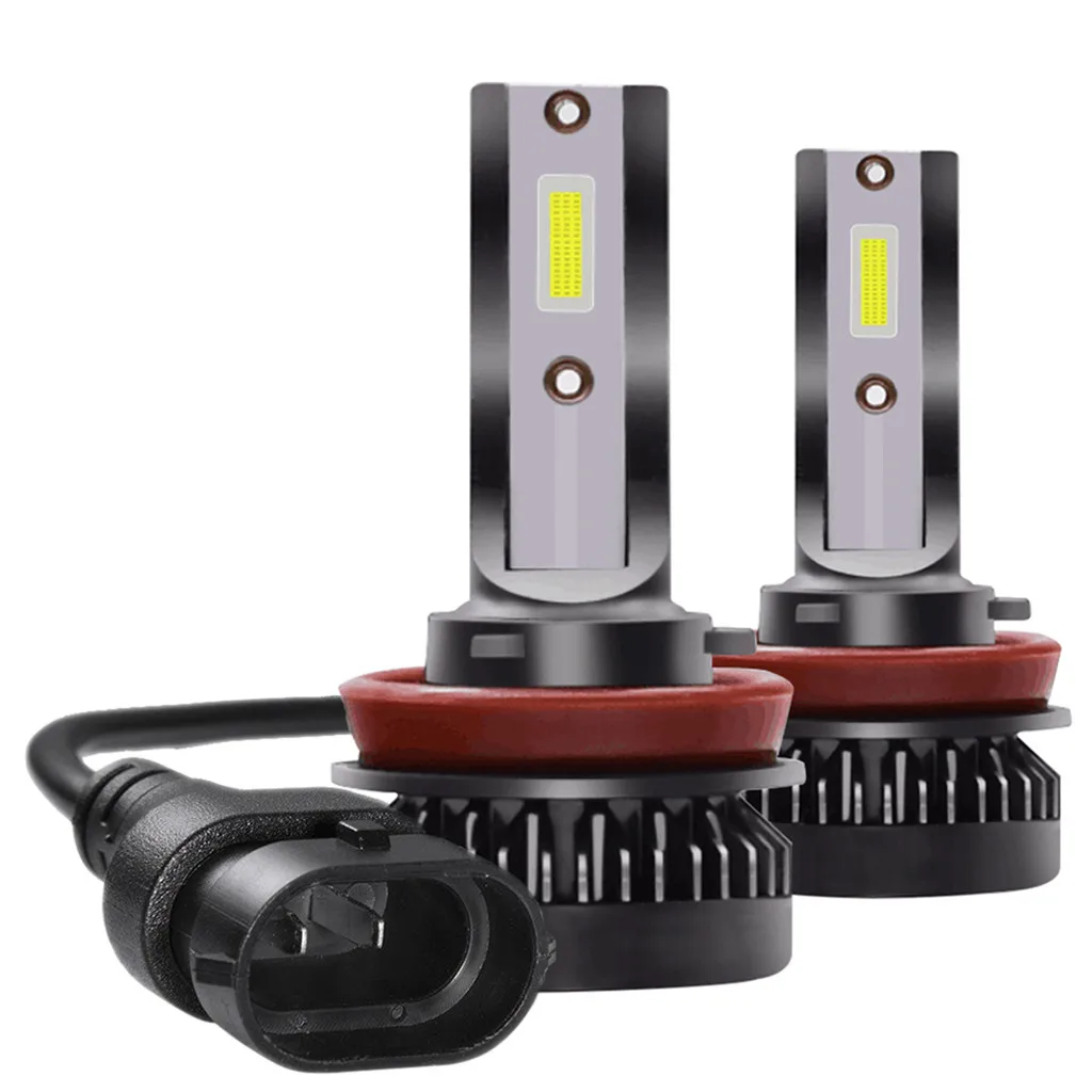 

2x LED Headlight Bulbs H11/H8/H9 8000LM COB LED Car Headlight Kit Hi/Lo Beam Light Bulbs White 6000K Car Accessories