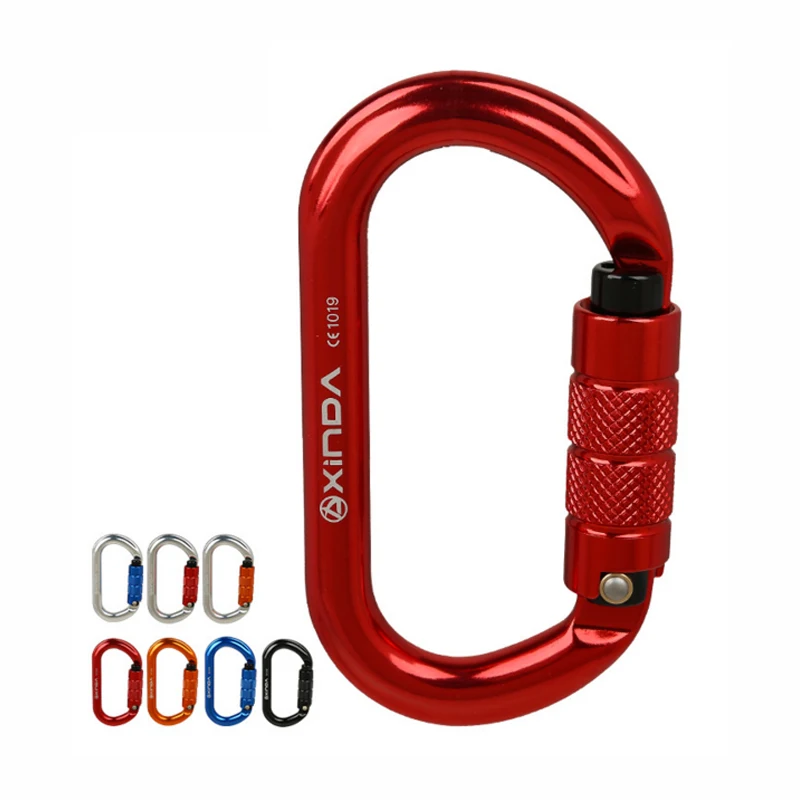 P252 Outdoor rock climbing O type automatic lock Safety master lock