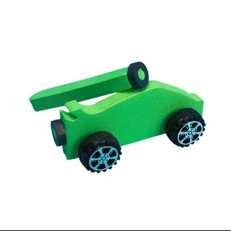 

5PCS wholesale Physical experiment homemade Magnetic Toy car DIY materials,home school educational kit for kids students