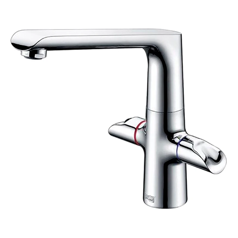 Смеситель для кухни WasserKRAFT Lossa 1207 (Керамические кранбуксы, встроенный аэратор, латунь, хромоникелевое покрытие)