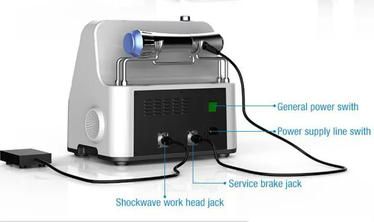 Переносные пневматические, противоударные волновые физиотерапевтическое оборудование волновой терапии Shockwave для снятия боли при весе