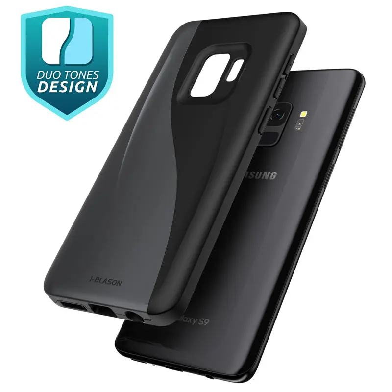 Оригинальный чехол i-Blason для Samsung Galaxy S9 Plus 2018 версия серии Luna Премиум Гибридный ТПУ