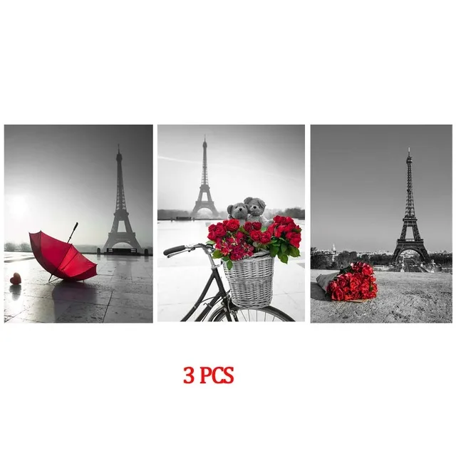 Gray-Black-Landscape-Poster-Prints-Modern-City-Tower-Canvas-Painting-On-The-Wall-Red-Rose-Umbrella.jpg_640x640 (3)