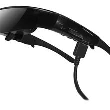 Капельницы V100 98 дюймов 1080P FPV видеоочки с видео 3D 16: 9 Экран дисплея активный виртуальной FPV видео очки