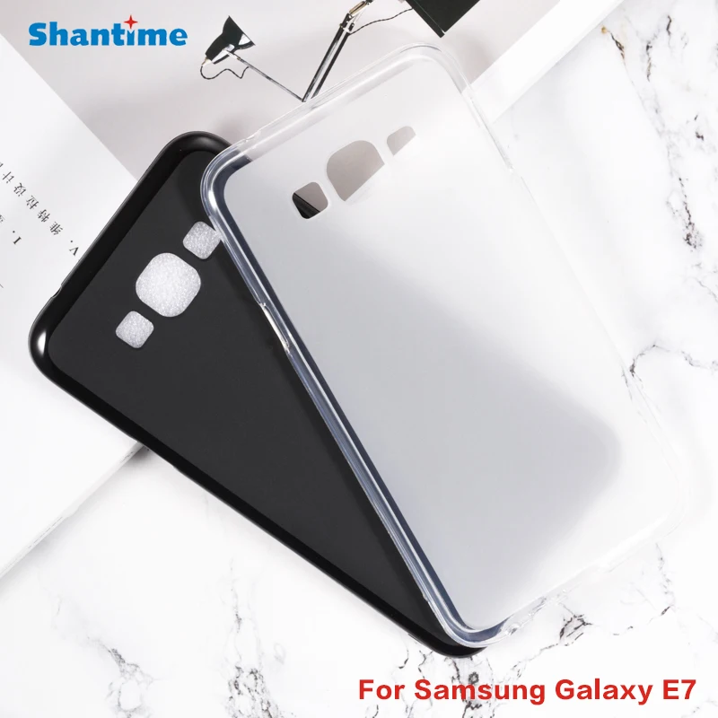 

For Samsung Galaxy E7 Gel Pudding Silicone Phone Protective Back Shell For Samsung Galaxy E7 Soft TPU Case