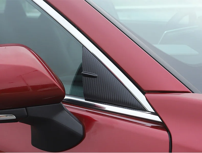 Наклейка на окно автомобиля, наклейка из углеродного волокна, наклейка на колонну B, специальные автомобильные аксессуары для Toyota AVALON