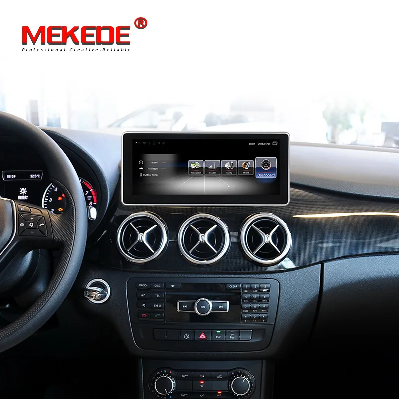 Discount MEKEDE 3G RAM 32G ROM Android 7.1 4G LTE car multimedia player for Benz B Class W245 (2011-2012) GPS Navigation radio 1