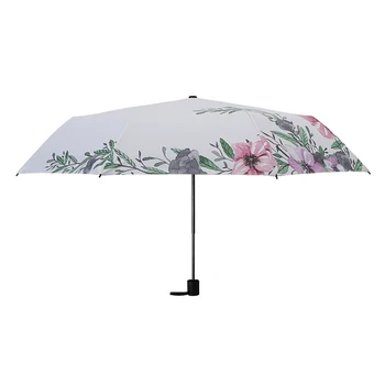 

Sun Shade Umbrella Ladies Portable Mini Rain Umbrellas Small Windproof Umbrella Corporate Gifts Sombrilla Lluvia Umbrela 50KO050