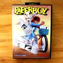 Papfr мальчик 16 бит Sega MD карточная игра с коробку для Sega Mega Drive для Genesis