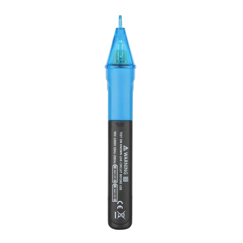 

Portable Voltage Detector Tester Pencil Non Contact 90V-1000V AC Electroprobe Test Pen Professional LED Light Voltage Meter