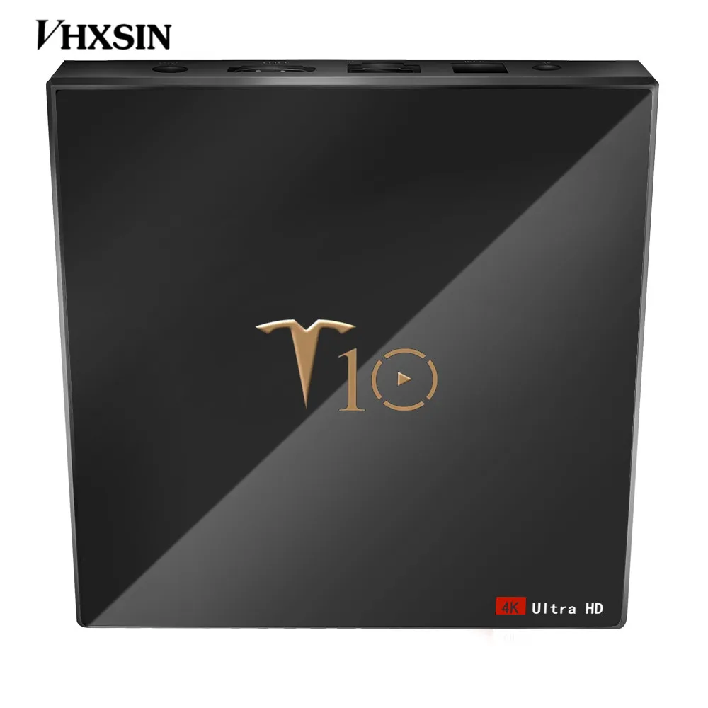 VHXSIN 50 шт./лот T10 TV Box 2 Гб RAM 16 ROM Amlogic S905W 4G WiFi VP9 H.265 Android 8 1|ТВ-приставки и медиаплееры| |